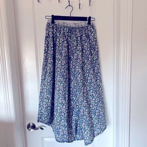 American Eagle outfitters floral maxi skirt